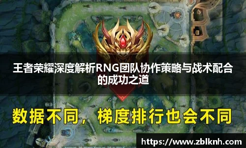 王者荣耀深度解析RNG团队协作策略与战术配合的成功之道
